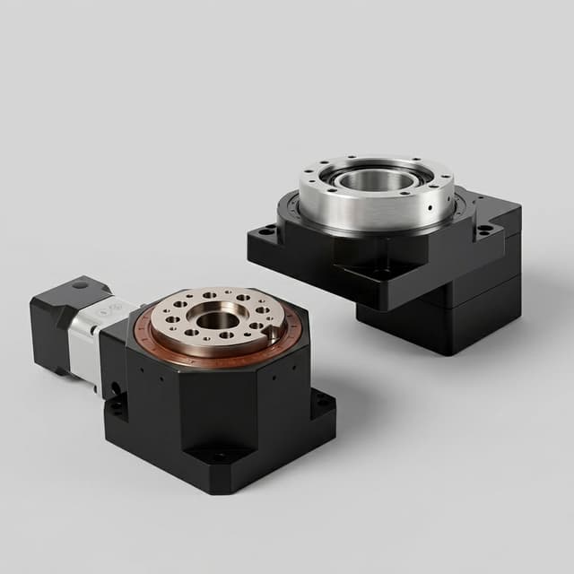 Hollow-shaft actuator interface and cable-through reference